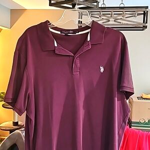 Two U.S. Polo Assn. Golf shirts